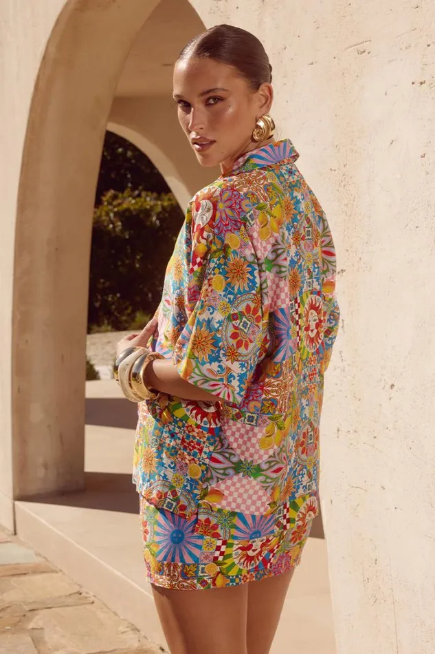 Runaway The Label Shirts and Blouses ANACAPRI SHIRT Anacapri Pink 8211 Women
