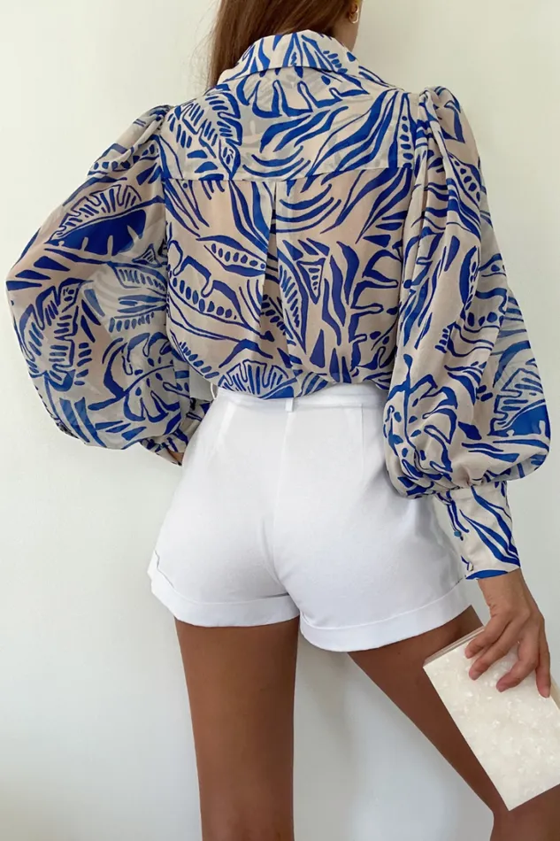 Runaway The Label Shirts and Blouses FLEETWOOD BLOUSE Santino Cobalt 8211 Women
