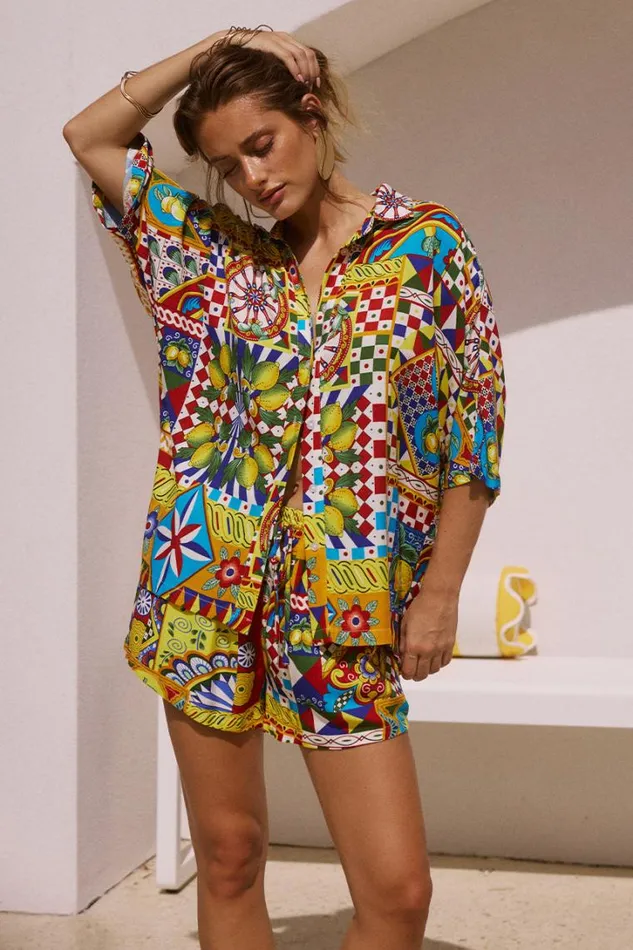 Runaway The Label Shirts and Blouses VENUS SHIRT Phaedra Print 8211 Women