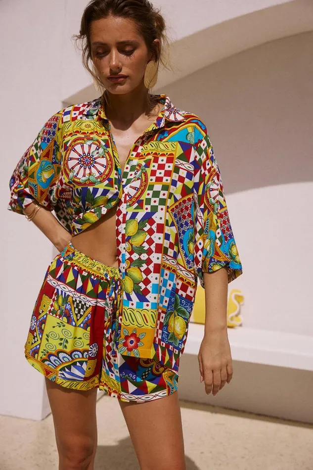 Runaway The Label Shirts and Blouses VENUS SHIRT Phaedra Print 8211 Women