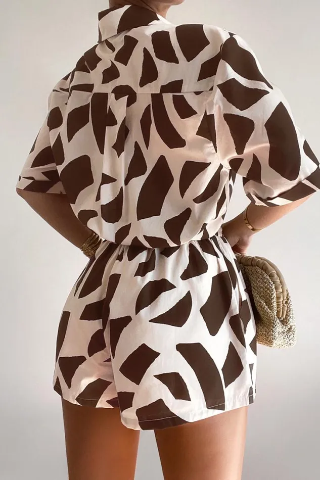 Runaway The Label Shirts and Blouses ZANZI SHIRT Lazure Chocolate 8211 Women