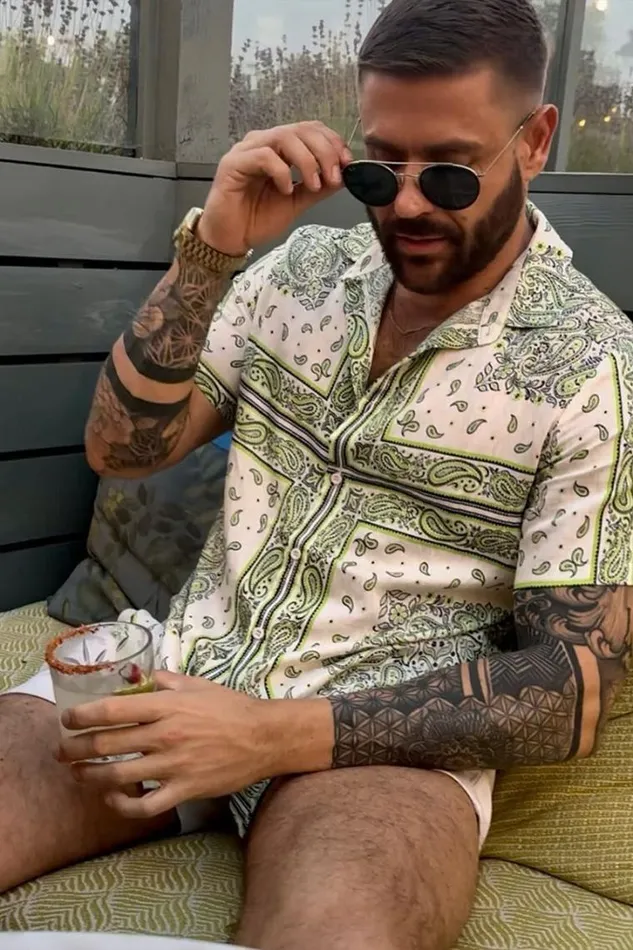Runaway The Label Shirts BANDANA SHIRT Green 8211 Men