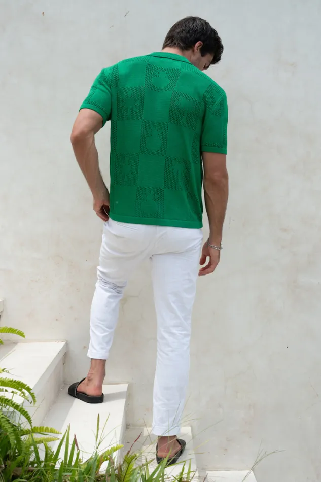 Runaway The Label Shirts PATRICK SHIRT Green 8211 Men