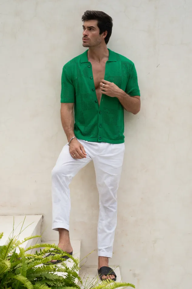 Runaway The Label Shirts PATRICK SHIRT Green 8211 Men