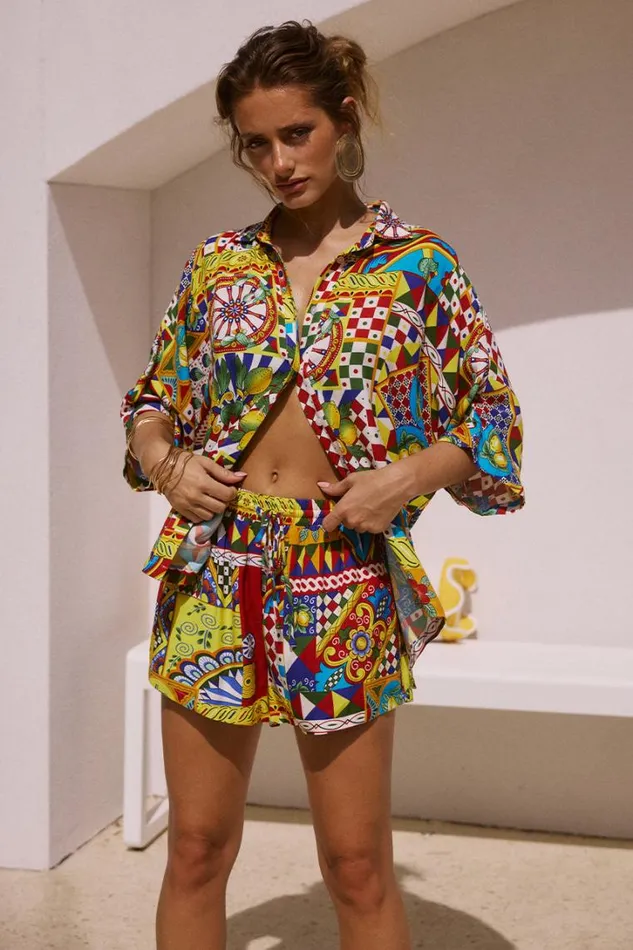 Runaway The Label Shorts VENUS SHORT Phaedra Print 8211 Women