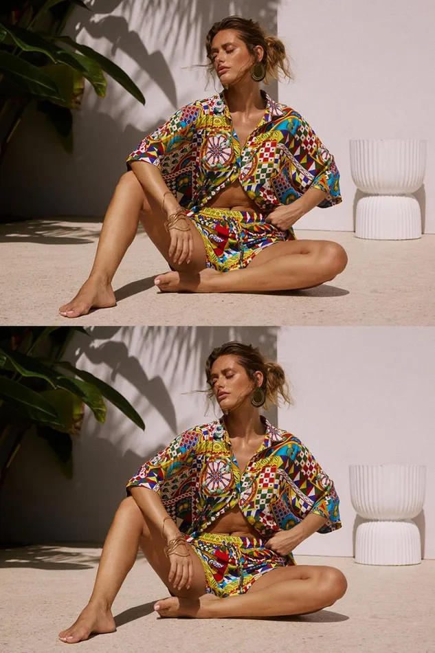 Runaway The Label Shorts VENUS SHORT Phaedra Print 8211 Women