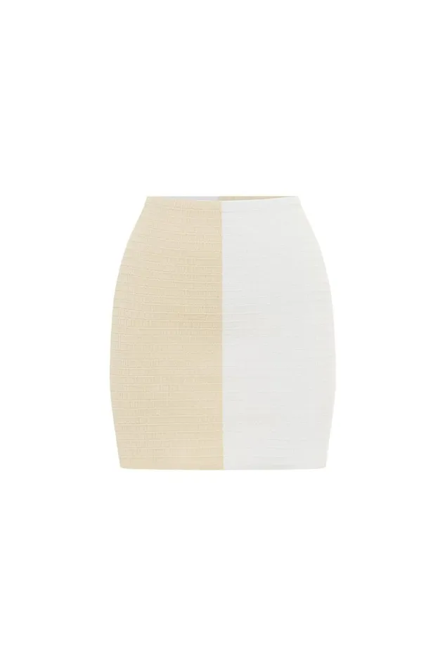 Runaway The Label Skirts MILINI MINI SKIRT Whitesand 8211 Women