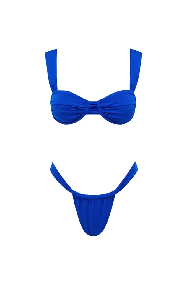 Runaway The Label Summer Sets TROPEZ BOTTOM Royal 8211 Women
