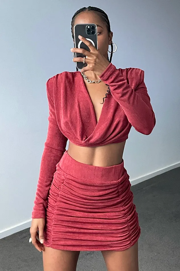 Runaway The Label Winter Sets Phoenix Top Cinnamon 8211 Women Runaway The Label Winter Sets Phoenix Top Cinnamon 8211 Women
