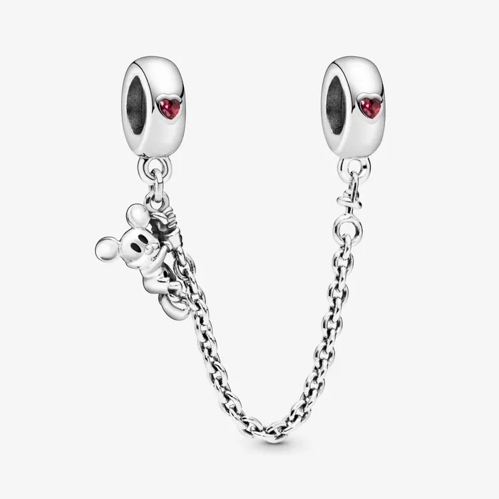 Safety Chains Women Pandora Disney Climbing Mickey Safety Chain Charm