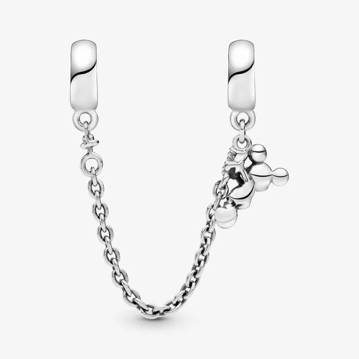 Safety Chains Women Pandora Disney Climbing Mickey Safety Chain Charm