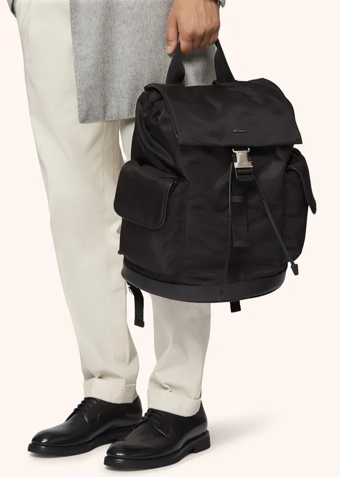 SAFFIANO LEATHER TRAVEL BACKPACK Men Kiton Bags And Wallets SAFFIANO LEATHER TRAVEL BACKPACK Men Kiton Bags And Wallets