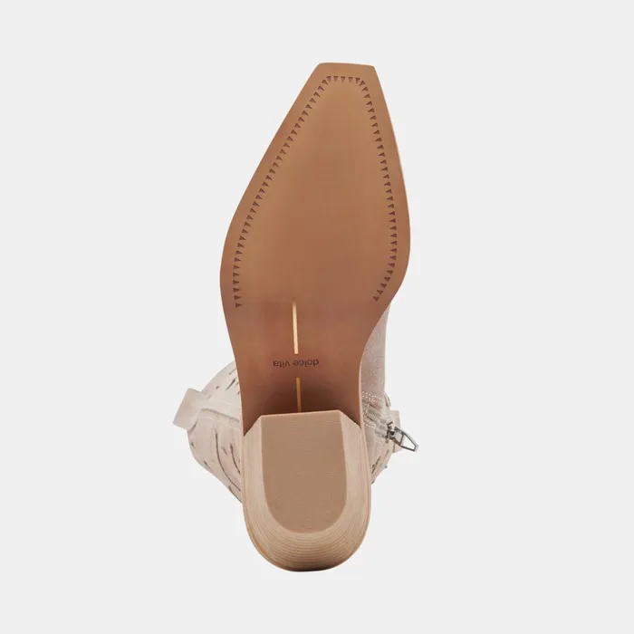Samare Boots Taupe Suede Women Dolce Vita Boots and Booties
