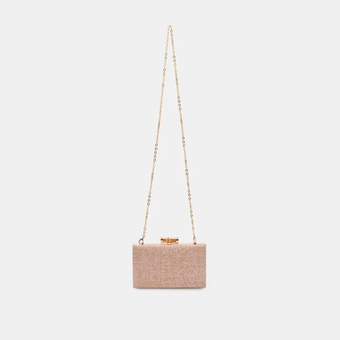 Sandy Clutch Pink Woven Women Dolce Vita Handbags