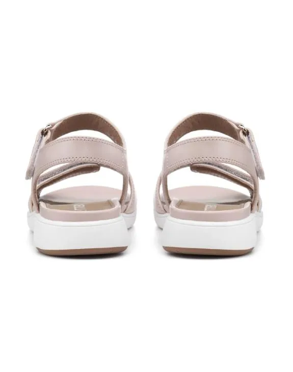 Saunter Sandal Blush Women Hotter Touch Fasten Sandals