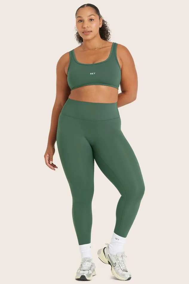 SET ACTIVE Activewear AIRLUXE BREATHE LEGGINGS 8211 JUNIPER 8211 Women