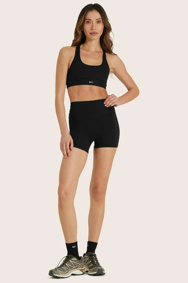 SET ACTIVE Activewear FORMCLOUD CLOUD SHORTS 8211 ONYX 8211 Women