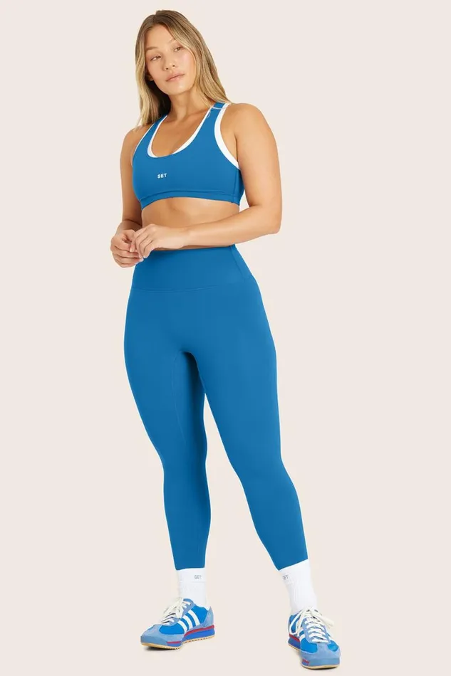 SET ACTIVE Activewear SPORTBODY SPORTY LEGGINGS 8211 SEAPORT 8211 Women