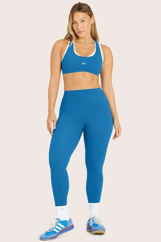 SET ACTIVE Activewear SPORTBODY SPORTY LEGGINGS 8211 SEAPORT 8211 Women