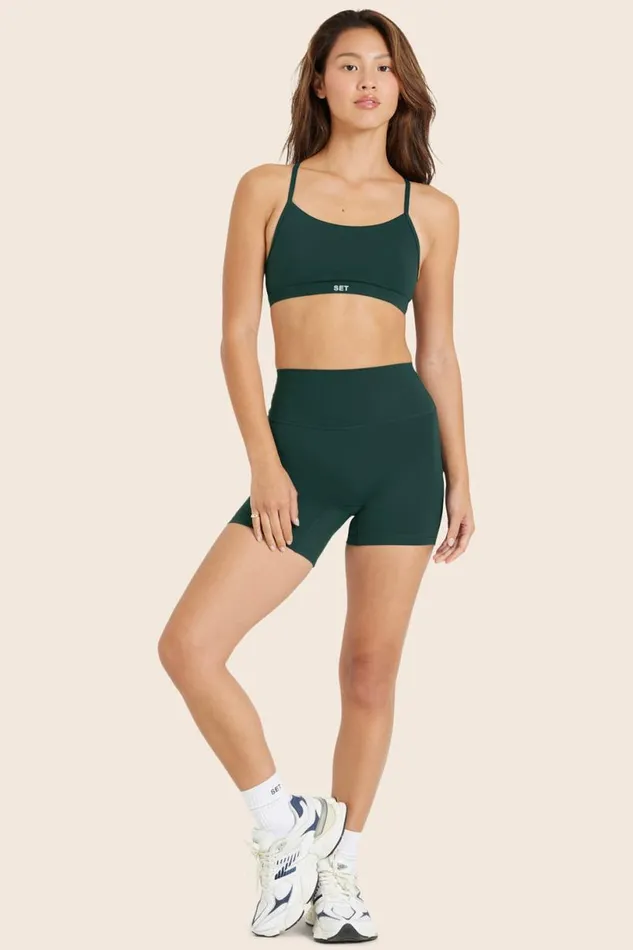 SET ACTIVE Activewear SPORTBODY SPORTY SHORTS 8211 IVY 8211 Women
