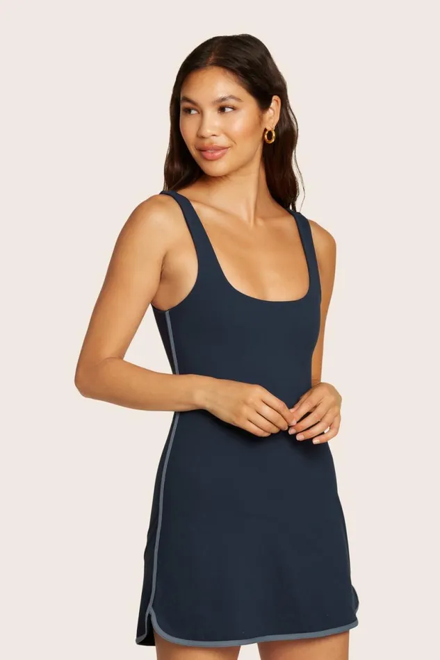 SET ACTIVE Activewear SPORTBODY SPORTY STRIPE DRESS 8211 HARBOR 8211 Women