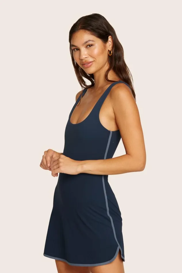 SET ACTIVE Activewear SPORTBODY SPORTY STRIPE DRESS 8211 HARBOR 8211 Women