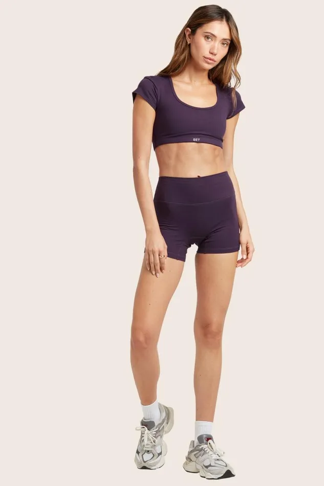 SET ACTIVE Bike Shorts FORMCLOUD CLOUD SHORTS 8211 PLUM 8211 Women