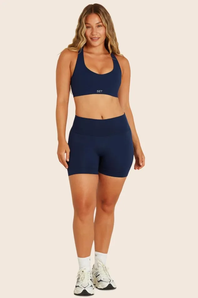 SET ACTIVE Bottoms SCULPTFLEX POWER SHORTS 8211 TWILIGHT 8211 Women