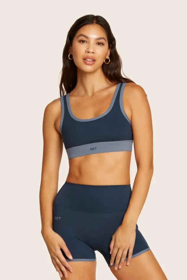 SET ACTIVE Bras SPORTBODY SPORTY BAND BRA 8211 HARBOR 8211 Women