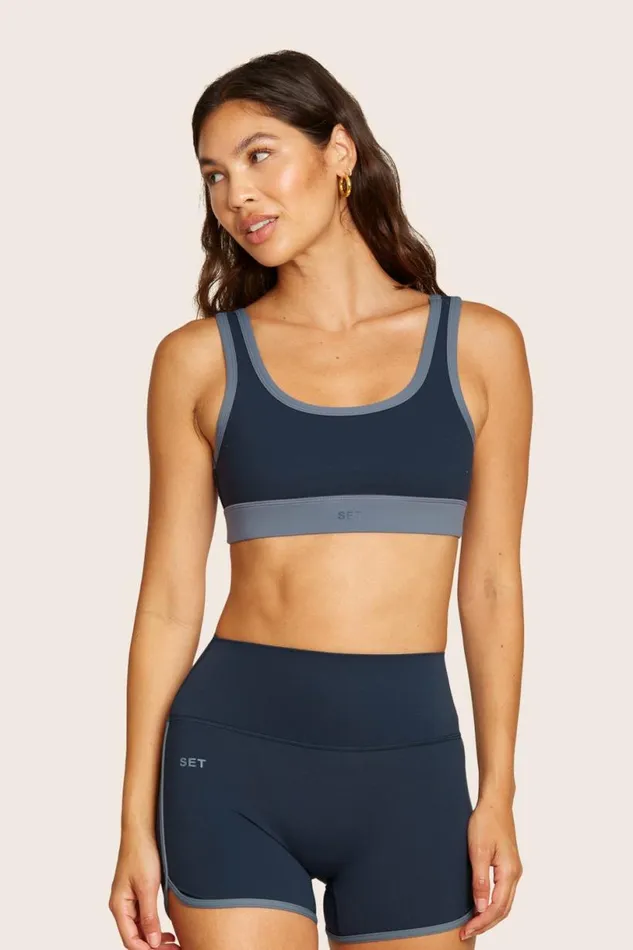 SET ACTIVE Bras SPORTBODY SPORTY BAND BRA 8211 HARBOR 8211 Women