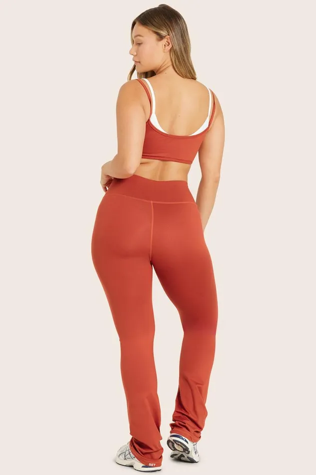 SET ACTIVE Leggings FORMCLOUD CLOUD STRAIGHT LEGGINGS 8211 CAYENNE 8211 Women