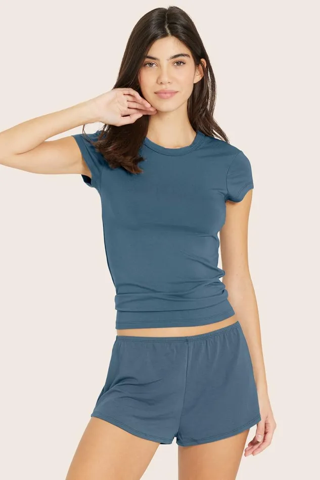 SET ACTIVE Lounge SLEEP JERSEY GIRLFRIEND TEE 8211 JAY 8211 Women