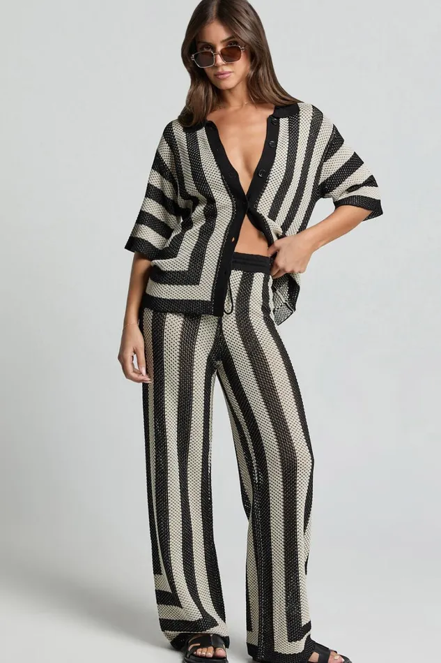 Seven Wonders 8211 Ziggy Pant In BlackSand Women Showpo Pants