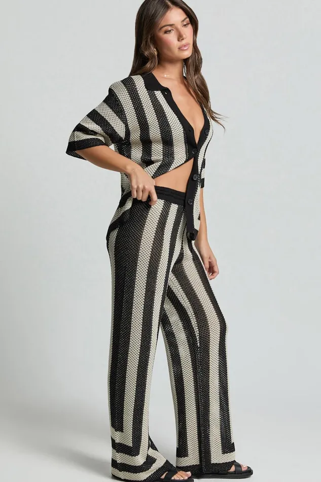 Seven Wonders 8211 Ziggy Pant In BlackSand Women Showpo Pants