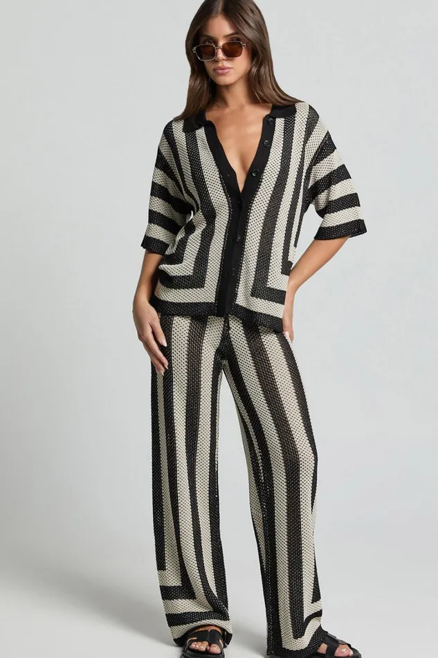 Seven Wonders 8211 Ziggy Pant In BlackSand Women Showpo Pants