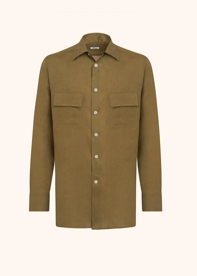 SHIRT LINEN Men Kiton Shirts