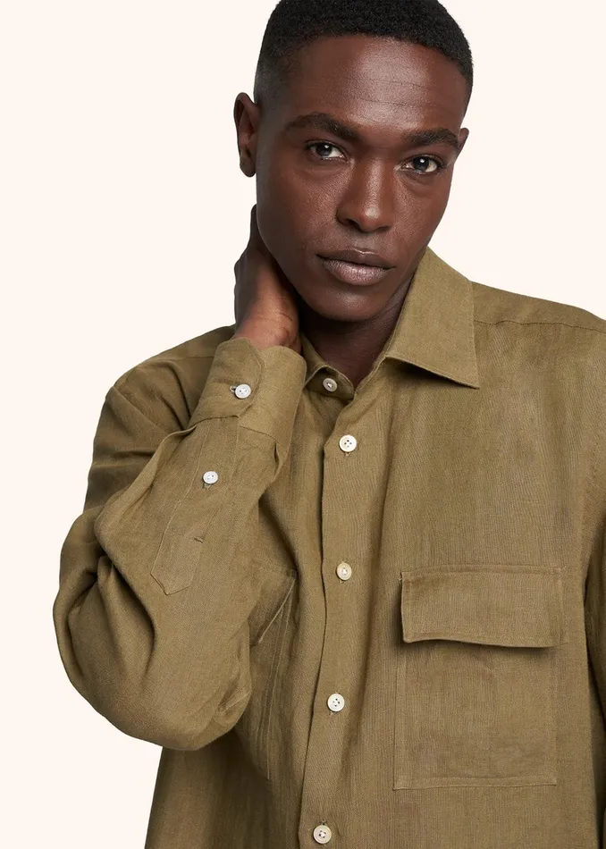 SHIRT LINEN Men Kiton Shirts SHIRT LINEN Men Kiton Shirts