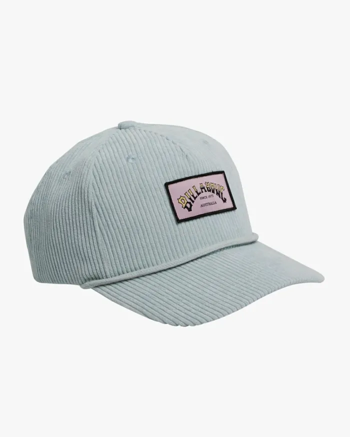 Since 73 Cap Snapback Hat Dusk Blue Women Billabong Hats and Beanies