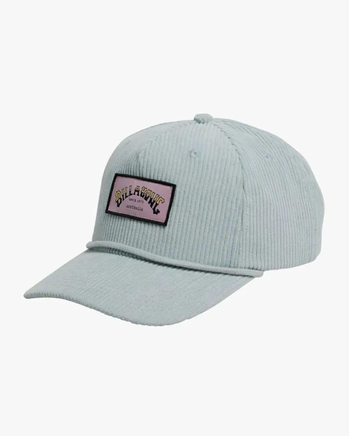 Since 73 Cap Snapback Hat Dusk Blue Women Billabong Hats and Beanies