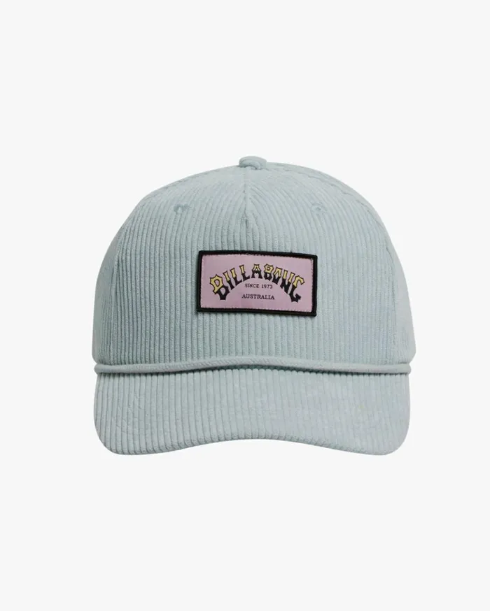 Since 73 Cap Snapback Hat Dusk Blue Women Billabong Hats and Beanies