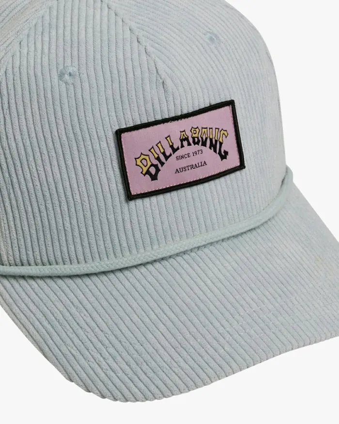 Since 73 Cap Snapback Hat Dusk Blue Women Billabong Hats and Beanies