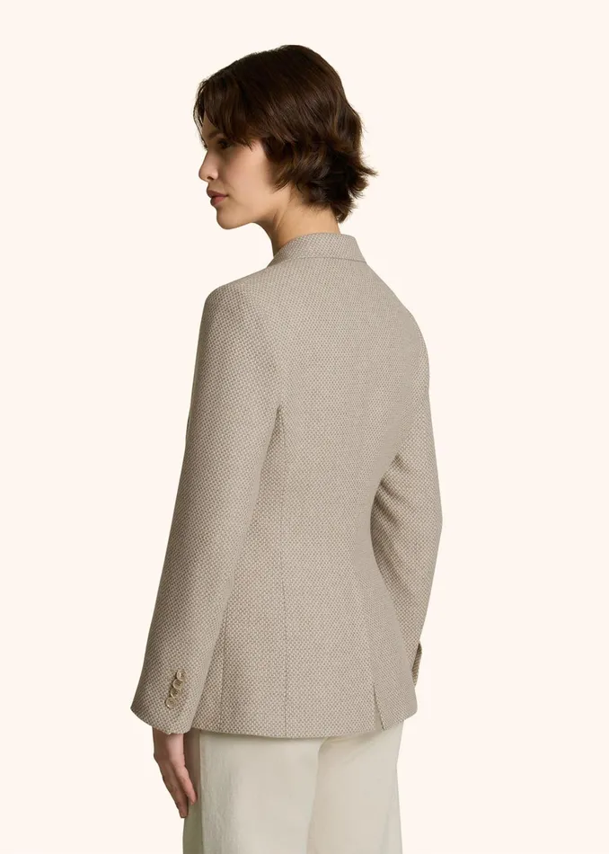 SINGLEBREASTED CASHMERE BLAZER Women Kiton Jackets SINGLEBREASTED CASHMERE BLAZER Women Kiton Jackets