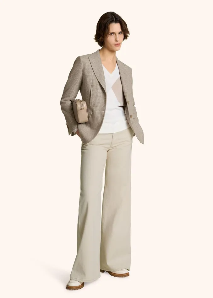 SINGLEBREASTED CASHMERE BLAZER Women Kiton Jackets SINGLEBREASTED CASHMERE BLAZER Women Kiton Jackets
