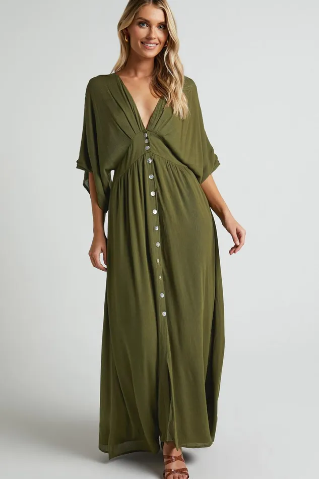 Sitting Pretty Midi Dress 8211 Short Sleeve Button Down Dress In Olive Women Showpo Curve Clothes Sitting Pretty Midi Dress 8211 Short Sleeve Button Down Dress In Olive Women Showpo Curve Clothes