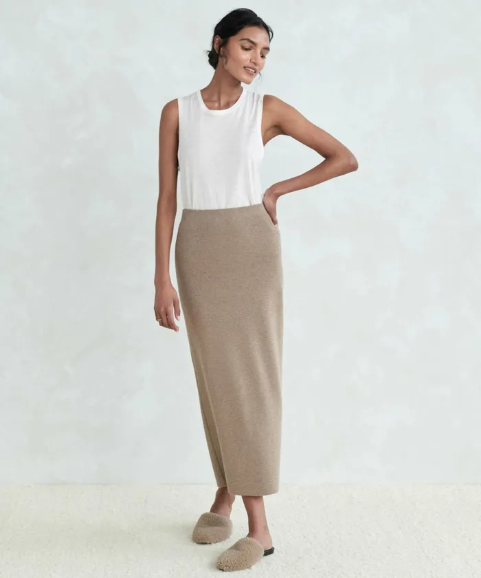 Skirts Women Jenni Kayne Ludlow Skirt Taupe