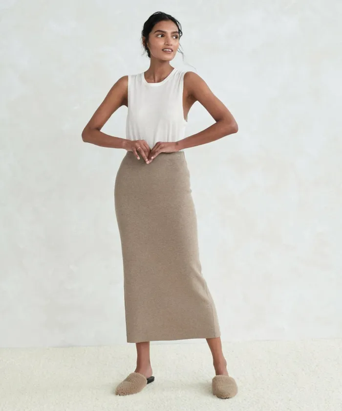 Skirts Women Jenni Kayne Ludlow Skirt Taupe