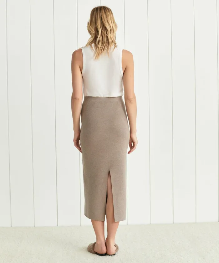 Skirts Women Jenni Kayne Ludlow Skirt Taupe