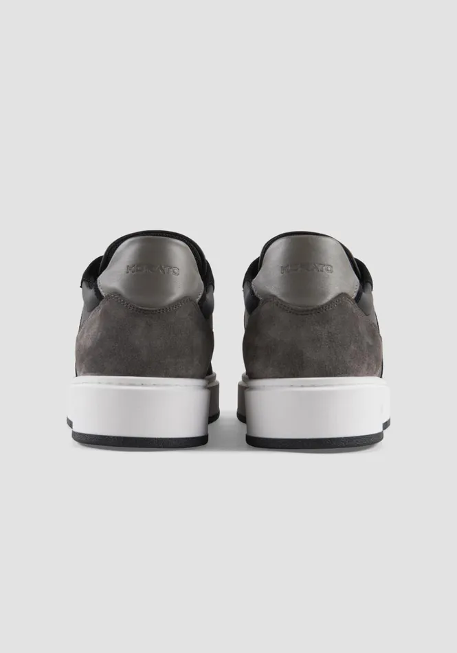 Sneakers Men Antony Morato Emre Sneakers In Black Leather Black