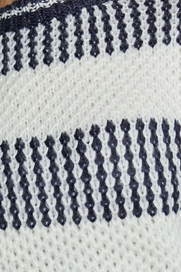 Snuggle Up Jumper 8211 Knit Jumper In Navy Stripe Women Showpo Knitwear Snuggle Up Jumper 8211 Knit Jumper In Navy Stripe Women Showpo Knitwear