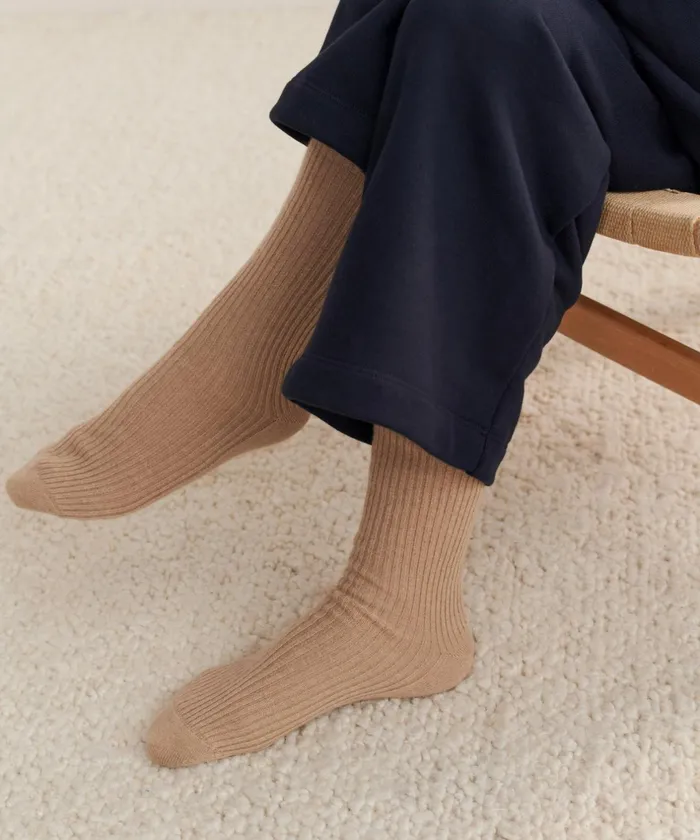 Socks and Gloves Women Jenni Kayne Cashmere Socks Caramel
